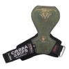 2018 Cobra Grips Flex Model Weight Lifting Gloves Heavy Duty Straps Alternative Power Lifting Hooks Best for Deadlifts with Padded Wrist Wrap Support Bodybuilding (Large, Green Rubber) view 1