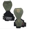 2018 Cobra Grips Flex Model Weight Lifting Gloves Heavy Duty Straps Alternative Power Lifting Hooks Best for Deadlifts with Padded Wrist Wrap Support Bodybuilding (Large, Green Rubber) view 3