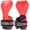 Cobra Grips PRO Weight Lifting Gloves Heavy Duty Straps Alternative Power Lifting Hooks Best for Deadlifts Adjustable Neoprene Padded Wrist Wraps Support Bodybuilding (PRO Red Rubber) view 1