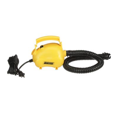 Seachoice 120V Electric Air Pump, 2 Ft. of Flexible Hose, Inflates or Deflates, Includes 4 Nozzle Attachments