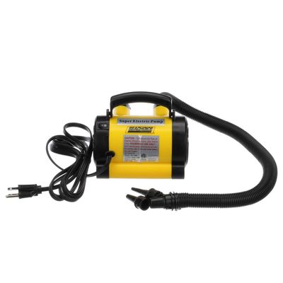 Seachoice Portable 120V Super Electric Air Pump, w/ 10-Ft. Power Cord, .78 PSI, For Boating and General Inflatables