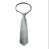 Spring Notion Boys' Solid Color Microfiber Zipper Tie Small Grey view 1