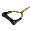 Seachoice Water Ski Rope, 75 Ft. Long, Dual 5-1/2 in. Handles w/Textured Rubber Grips,Yellow/Black view 4