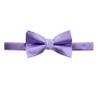 Spring Notion Men's Solid Color Satin Microfiber Bow Tie Dusty Lavender view 1