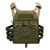 SAIJINZHI Tactical Airsoft Molle Breathable JPG Vest Game Protective Modular Chest Set for Fun (OD Green) (Red) view 1