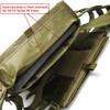 SAIJINZHI Tactical Airsoft Molle Breathable JPG Vest Game Protective Modular Chest Set for Fun (OD Green) (Red) view 4