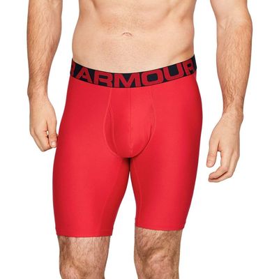 Under Armour Men's UA Tech 9" Boxerjock SM Red