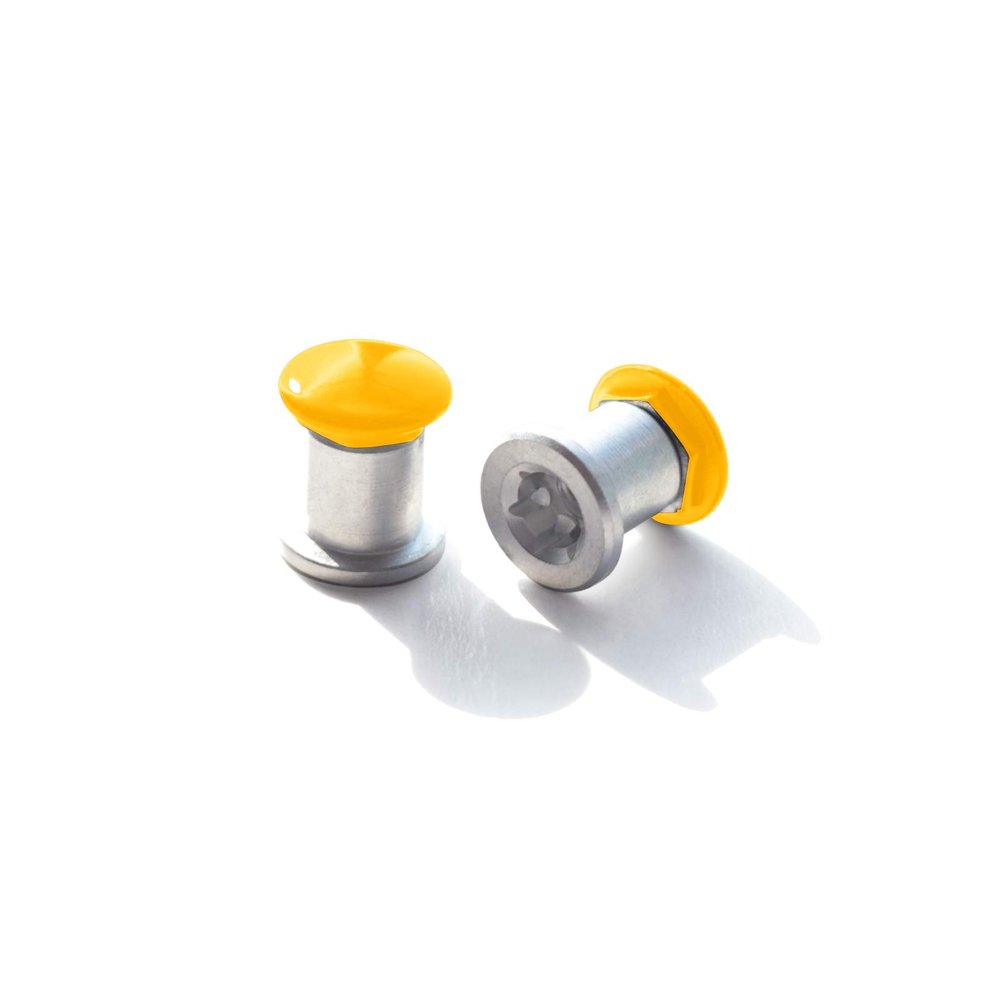 Mryok Thru Bolt Set for Oakley Jawbone/Racing Jacket/Split Jacket - Yellow