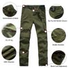 JOMLUN Boys Hiking Pants Kids Cargo Outdoor Casual Camping Pants Convertible Zip Off Quick Dry Trousers Army Green view 4