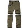 JOMLUN Boys Scout Pants Convertible Hiking Quick Dry Zip Off Pants Outdoor Climbing Casual Trouser Kids Youth Cargo Pants Army Green view 1