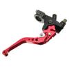 CoCocina 7/8inch 22mm CNC Universal Motorcycle Brake Clutch Master Cylinder Lever Reservoir - Grey view 3