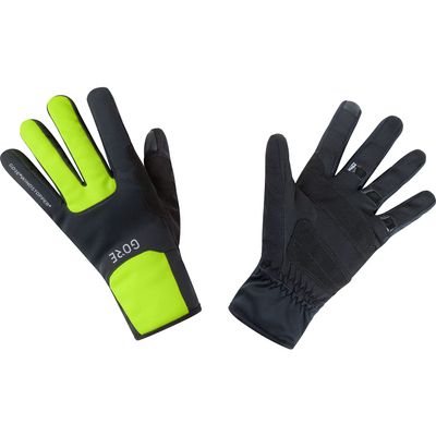 Gore Unisex M Gws Thermo Gloves, black/neon yellow, M