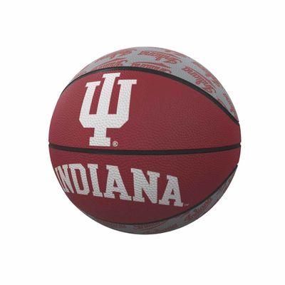 Logo Brands NCAA Indiana Hoosiers Mini-Size Rubber Basketball, Team Color, Miniature
