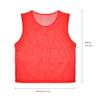Thur amo 12Pack Adult Training Vests, Scrimmage Jersey Bibs Pinnies (Red) view 2