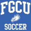 AS1101 - Florida Gulf Coast Eagles Arch Logo Soccer T Shirt - 3X-Large - Royal view 4