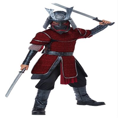 California Costumes Child Deluxe Samurai Costume Medium