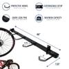 StoreYourBoard Bike Storage Rack  Heavy Duty Garage Bike Rack for 5 Bicycles, Space-Saving Vertical Bike Rack, Adjustable Wall Bike Mount for Garage Organizer, Bicycle Hanger, Holds 300 lbs view 3