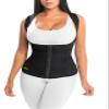 HOT SHAPERS Womens Cami Hot Waist Cincher - Compression & Sweat-Enhancing trainer for Waist Slimming & Tummy Control Black view 1
