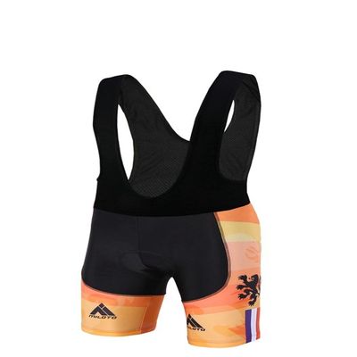 Uriah Men's Cycling Bib Shorts Black 3D Coolmax Gel Padded Holland Style Size L(CN)