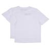 Calvin Klein Kids Boys' Short Sleeve Cotton Crewneck T-Shirt Multipack, 2 Pack - Classic White, X-Large view 2