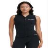 Lemorecn Wetsuit Top Women, 3mm Sleeveless Neoprene Wet Suit Tops Jacket Front Zip Diving Vest for Water Sports view 1