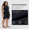 Lemorecn Wetsuit Top Women, 3mm Sleeveless Neoprene Wet Suit Tops Jacket Front Zip Diving Vest for Water Sports view 2