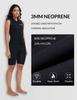 Lemorecn Wetsuit Top Women, 3mm Sleeveless Neoprene Wet Suit Tops Jacket Front Zip Diving Vest for Water Sports view 2