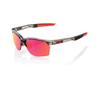 100% SPORTCOUPE - Polished Translucent Crystal Smoke - Purple Multilayer Mirror Lens view 1