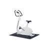 MotionTex Exercise Equipment Mat for Under Stationary Bike, Spin Bike, Exercise Bike, Treadmill, Fitness Equipment, Home Gym Floor Protection, 24" x 48", Black view 2