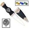 Scottish Clan Crest Sgian Dubh ~ Hepburn view 2
