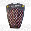 Fisher Boards Hypergrip Launch Premium Surfboard Traction Pad (Black) view 3