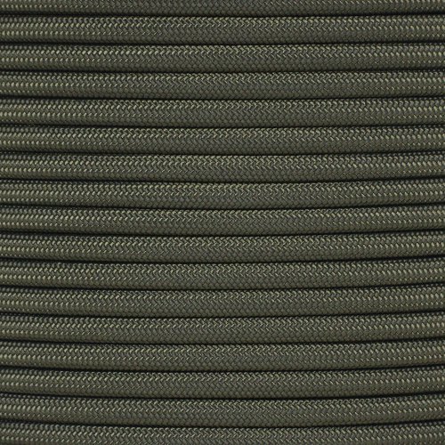 Paracord Planet 750 Paracord and 1/4 Inch, 5/16 Inch Paramax Paracord Available in Lengths of 10, 25, 50 or 100