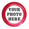 Infusion Custom Photo or Company Ultimate Frisbee Disc - 175g, Red view 1