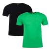Next Level N6210 T-Shirt, Black + Kelly Green (2 Pack), X-Small view 1