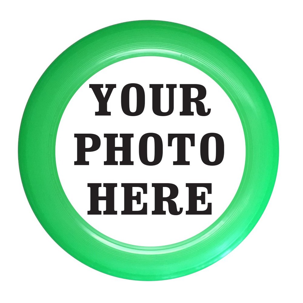 Infusion Custom Photo or Company Ultimate Frisbee Disc - 175g, Green