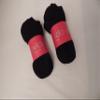 davido Women socks ankle low cut 100% cotton 8 pairs size 9-11 (black) view 3