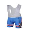 Uriah Men's Cycling Bib Shorts White 3D Coolmax Gel Padded England Style Size M(CN) view 1