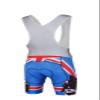 Uriah Men's Cycling Bib Shorts White 3D Coolmax Gel Padded England Style Size M(CN) view 2