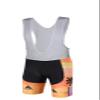 Uriah Men's Cycling Bib Shorts White 3D Coolmax Gel Padded Holland Style Size XXXL(CN) view 1
