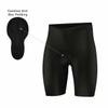 Deckra Mens Cycling Shorts MTB Mountain Biking Bike Padded Liner Shorts (as1, Alpha, l, Regular, Regular, Grey) view 3