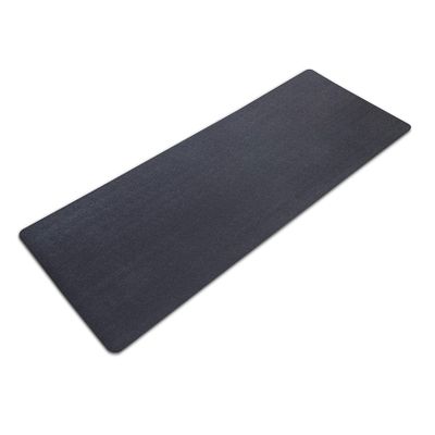 MotionTex Exercise Equipment Mat for Under Treadmill, Stationary Bike, Rowing Machine, Elliptical, Fitness Equipment, Home Gym Floor Protection, 30" x 78", Black