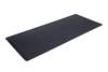 MotionTex Exercise Equipment Mat for Under Treadmill, Stationary Bike, Rowing Machine, Elliptical, Fitness Equipment, Home Gym Floor Protection, 36" x 84", Black view 1