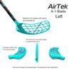 ACCUFLI Floorball Stick AirTek A90 (Teal - Left Handed) view 3