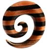 00 gauges 10mm ear gauges 00g 0 00 tunnels gauges 00g 0g wood plugs ears women men 00g 00 gauge 10mm view 1