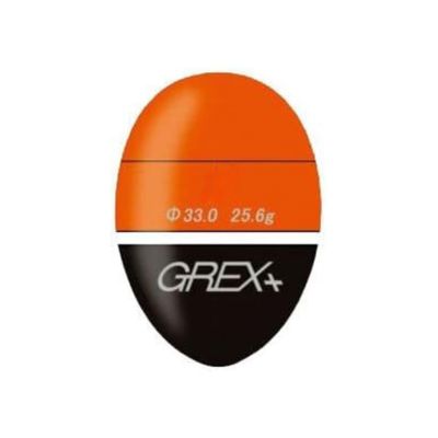 GLEX PLUS Gorilla Acorn Orange Medium Through Float Conical Float (0.8/Gorilla Orange)