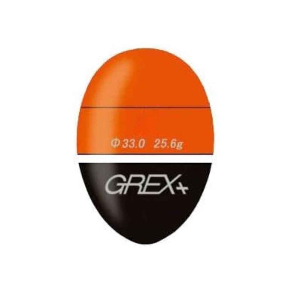 GLEX PLUS Gorilla Acorn Orange Medium Through Float Conical Float (0.8/Gorilla Orange)