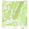 YellowMaps Armuchee GA topo map, 1:24000 Scale, 7.5 X 7.5 Minute, Historical, 1968, Updated 1970, 26.9 x 22 in - Tyvek view 1