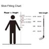 ACCUFLI Floorball Sticks AirTek A70 (Green-Left Handed) view 4