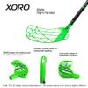ACCUFLI Floorball Stick XORO Z90 (Green - Right Handed) view 2