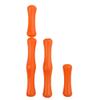ZSHJG Bowstring Finger Saver Archery Rubber Finger Guard Protective Gear Finger Tabs for Hunting 2 Sets (Orange) view 1